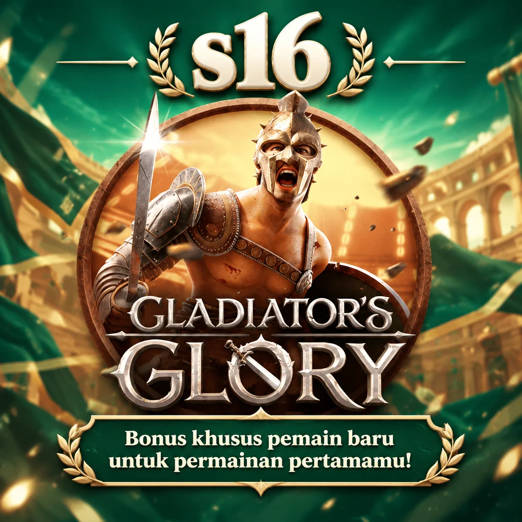 s16 · Gladi Glory · Tampilan permainan
